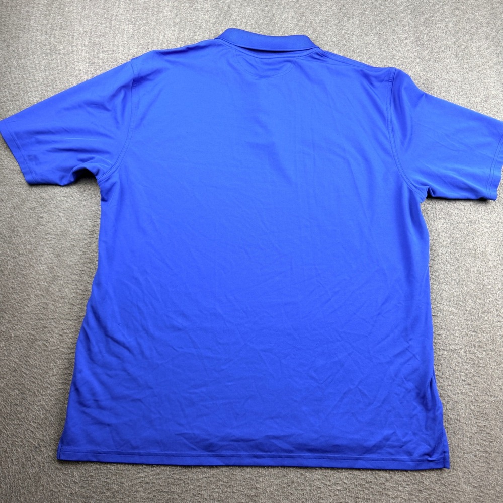 Under Armour Men's XL Royal Blue HeatGear Golf Polo Shirt Short Sleeve - Picture 2 of 8